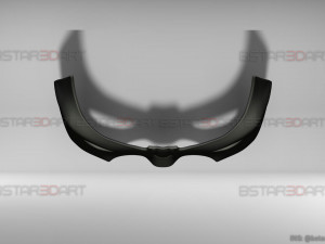 nightwing eyes mask - titans season 3 - dc comics cosplay 3d print model Modello di stampa 3D