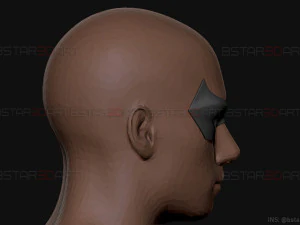 nightwing eyes mask - titans season 3 - dc comics cosplay 3d print model 3D Print Model