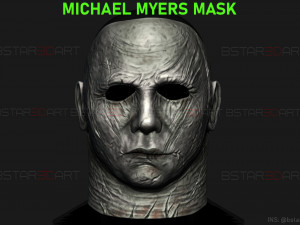 michael myers mask - dead by daylight - friday 13th - halloween cosplay 3Dプリントモデル