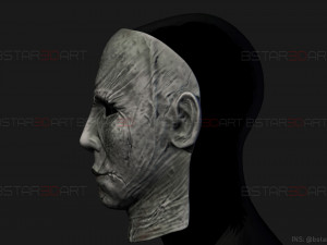 michael myers mask - dead by daylight - friday 13th - halloween cosplay Modelo de Impressão 3D