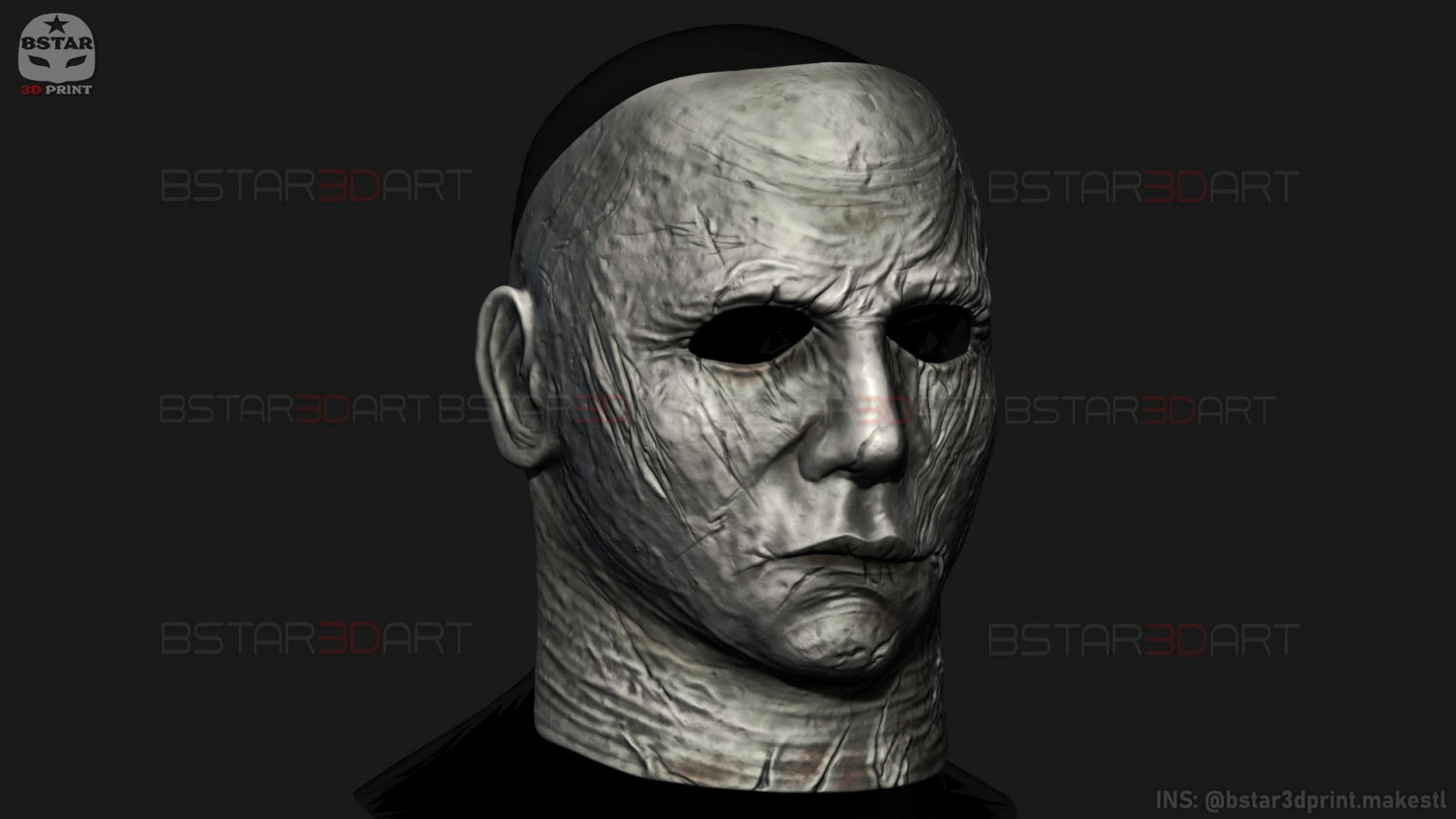 3D printed Michael Myers Mask - Dead By Daylight - Friday 13th - Halloween  cosplay • made with Anycubic・Cults