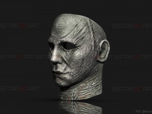 michael myers mask - dead by daylight - friday 13th - halloween cosplay Modelo de Impressão 3D