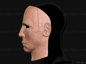 michael myers mask - dead by daylight - friday 13th - halloween cosplay Modelo de Impressão 3D