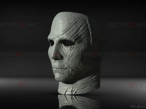 michael myers mask - dead by daylight - friday 13th - halloween cosplay 3D Print Model