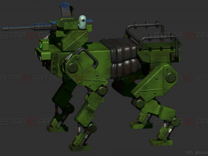 robot dog - battle field 2042 - high quality model 3D 프린트 모델