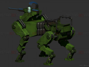 robot dog - battle field 2042 - high quality model 3D 프린트 모델