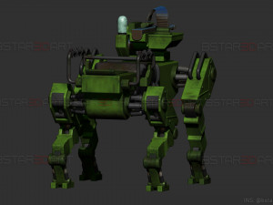 robot dog - battle field 2042 - high quality model 3D 프린트 모델