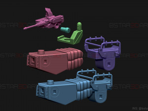 robot dog - battle field 2042 - high quality model 3D 프린트 모델