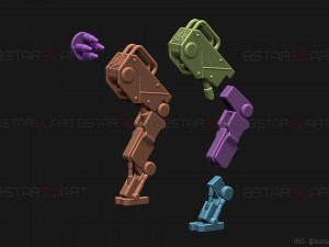 robot dog - battle field 2042 - high quality model 3D 프린트 모델