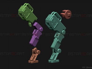robot dog - battle field 2042 - high quality model 3D 프린트 모델