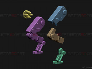 robot dog - battle field 2042 - high quality model 3D 프린트 모델