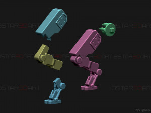 robot dog - battle field 2042 - high quality model 3D 프린트 모델