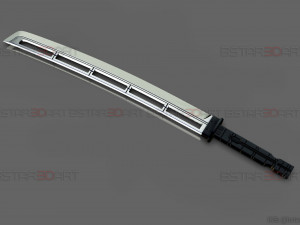 hawkeye katana sword - clint barton - avenger marvel comics 3d print model Model Cetak 3D