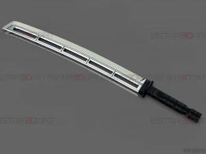 hawkeye katana sword - clint barton - avenger marvel comics 3d print model 3D Print Model