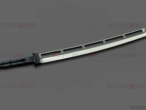 hawkeye katana sword - clint barton - avenger marvel comics 3d print model 3D Print Model