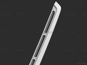 hawkeye katana sword - clint barton - avenger marvel comics 3d print model 3D Print Model