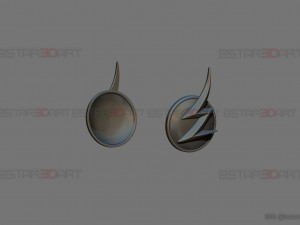 zoom flash mask - hunter zolomon cosplay - dc comics 3d print model 3D प्रिंट मॉडल