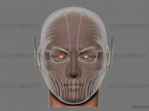zoom flash mask - hunter zolomon cosplay - dc comics 3d print model 3D प्रिंट मॉडल