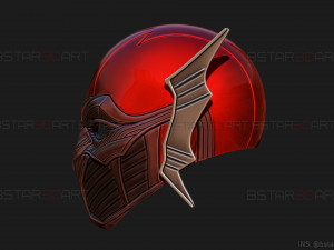 red death batman mask - flash mask - dc comics 3d print model 3D Принт Модель