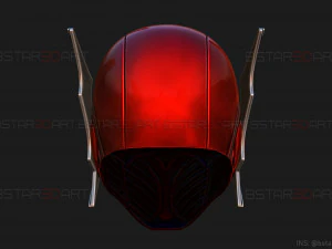 red death batman mask - flash mask - dc comics 3d print model 3D Print Model