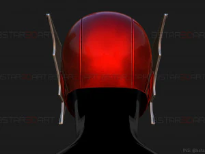 red death batman mask - flash mask - dc comics 3d print model 3D Print Model