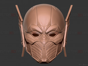 red death batman mask - flash mask - dc comics 3d print model 3D Принт Модель