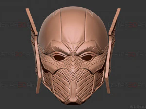 red death batman mask - flash mask - dc comics 3d print model 3D Print Model