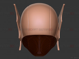 red death batman mask - flash mask - dc comics 3d print model 3D Принт Модель
