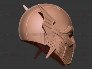 red death batman mask - flash mask - dc comics 3d print model 3D Print Model