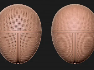 soldier mask - squid game mask cosplay 3d print model 3D Print Model