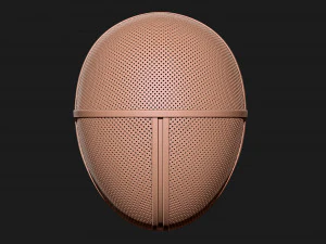 soldier mask - squid game mask cosplay 3d print model 3D Print Model