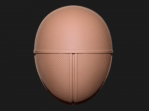 soldier mask - squid game mask cosplay 3d print model 3D प्रिंट मॉडल