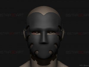 the waiter no29 mask - squid game mask 3d print model 3D-printmodel
