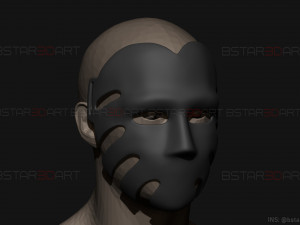 the waiter no29 mask - squid game mask 3d print model 3D-printmodel