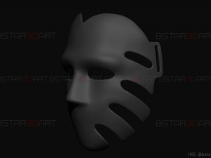the waiter no29 mask - squid game mask 3d print model 3D-printmodel