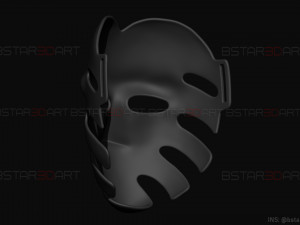 the waiter no29 mask - squid game mask 3d print model 3D-printmodel