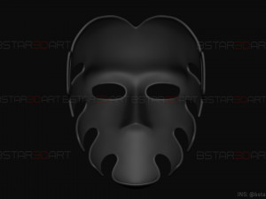 the waiter no29 mask - squid game mask 3d print model 3D-printmodel