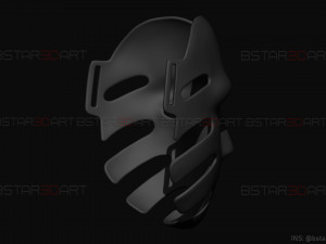 the waiter no29 mask - squid game mask 3d print model 3D-printmodel