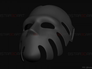 the waiter no29 mask - squid game mask 3d print model 3D-printmodel