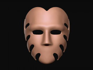 the waiter no29 mask - squid game mask 3d print model 3D-printmodel