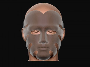 the waiter no29 mask - squid game mask 3d print model 3D-printmodel