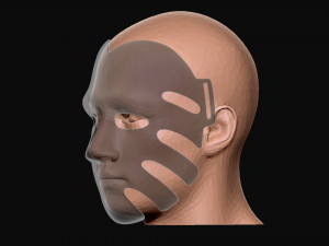 the waiter no29 mask - squid game mask 3d print model 3D-printmodel