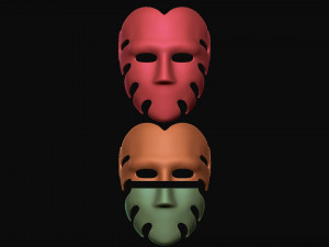 the waiter no29 mask - squid game mask 3d print model 3D-printmodel