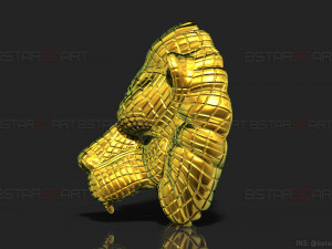 squid game mask - vip lion mask 3d print model 3D-printmodel
