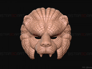 squid game mask - vip lion mask 3d print model 3D-printmodel