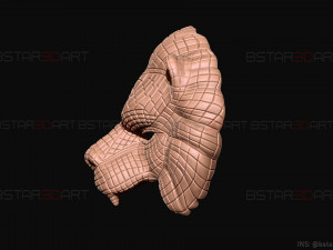 squid game mask - vip lion mask 3d print model 3D-printmodel