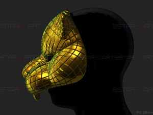 squid game mask - vip tiger mask cosplay 3d print model 3D Print Model