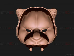 squid game mask - vip tiger mask cosplay 3d print model 3D Print Model