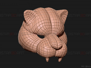 squid game mask - vip tiger mask cosplay 3d print model 3D Print Model