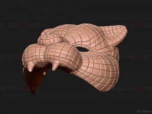 squid game mask - vip tiger mask cosplay 3d print model 3D Print Model